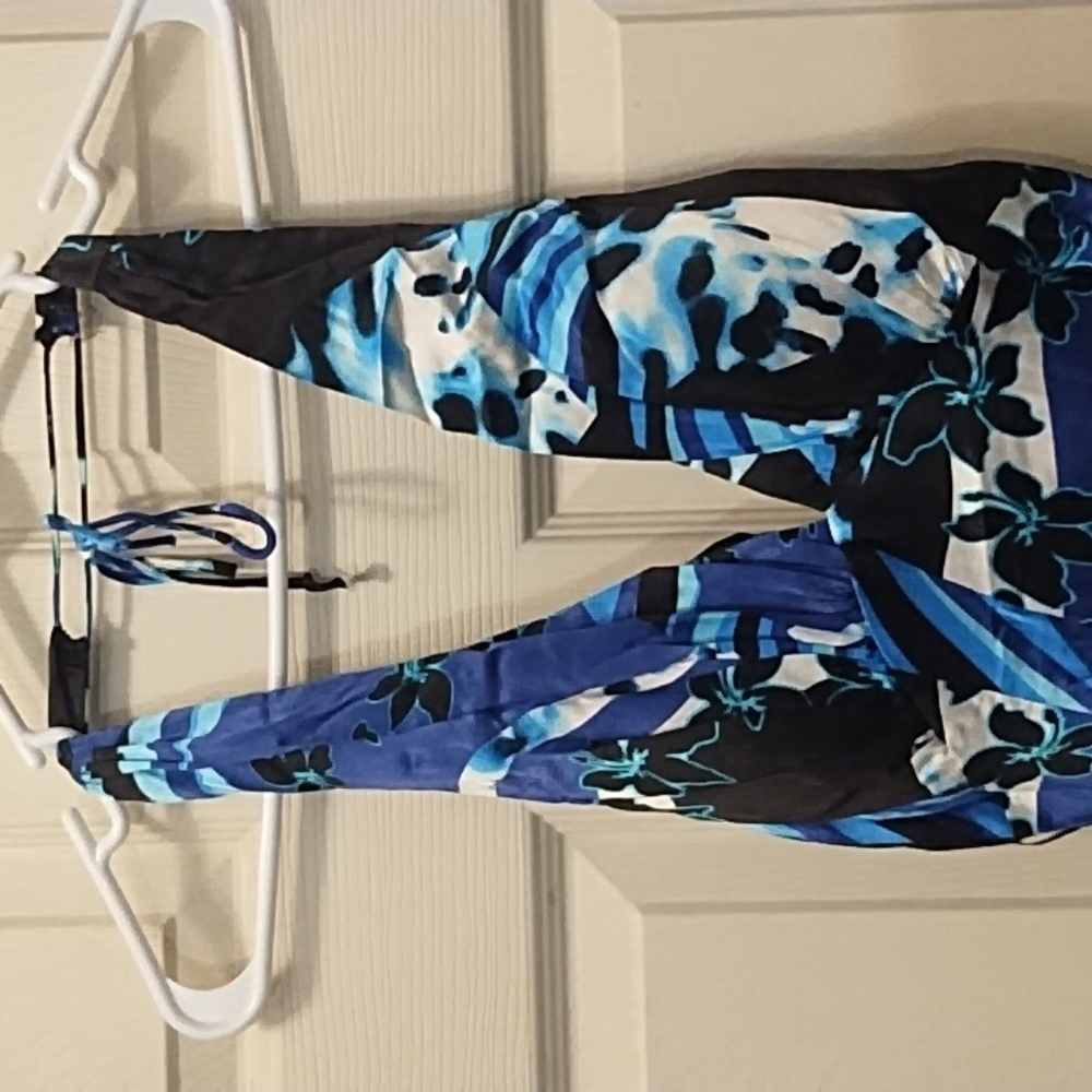 Cache Blue High Low Halter Sundress - Picture 2 of 4